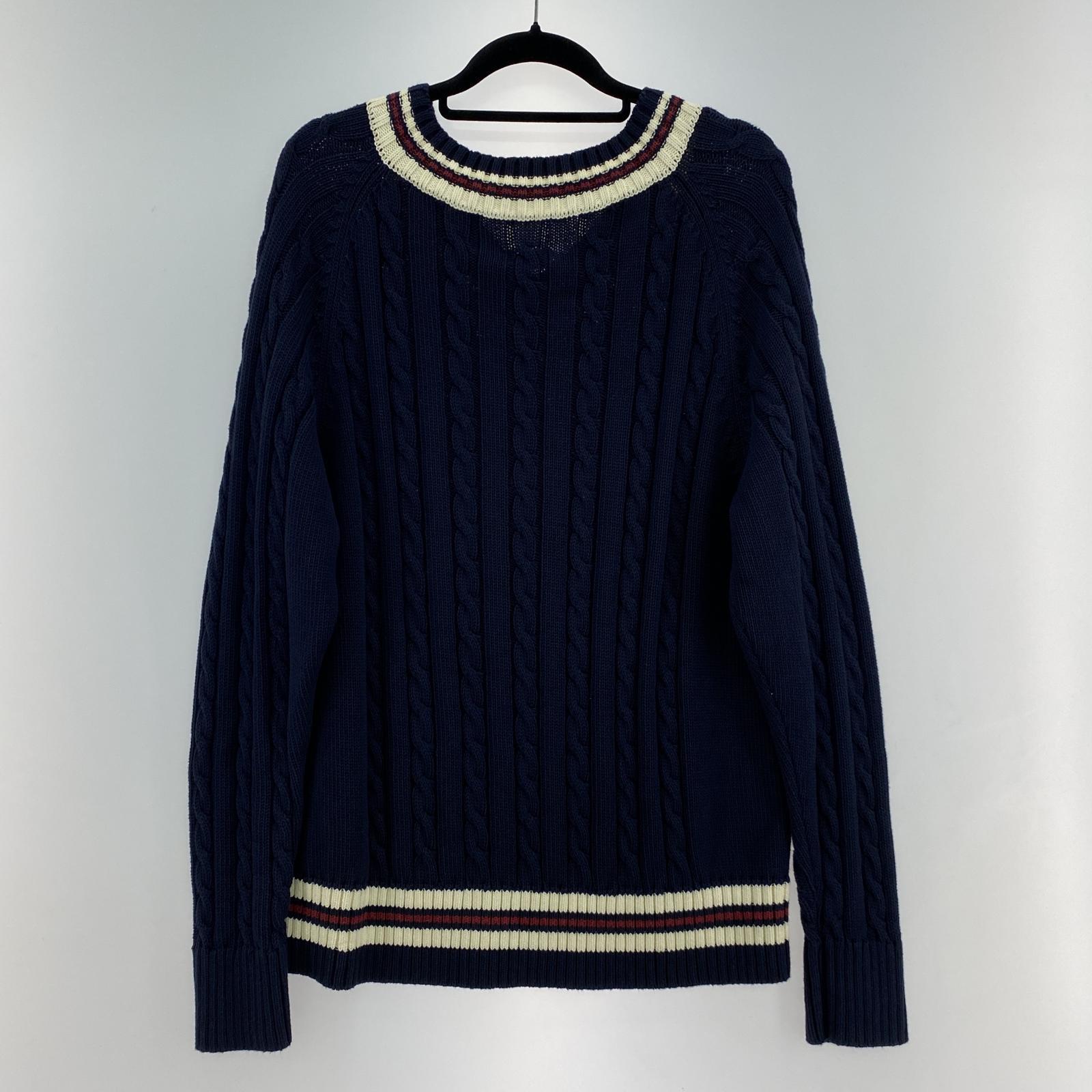 その他トップス CIOTA L/S CRICKET SWEATER チルデンニット NVY (5)