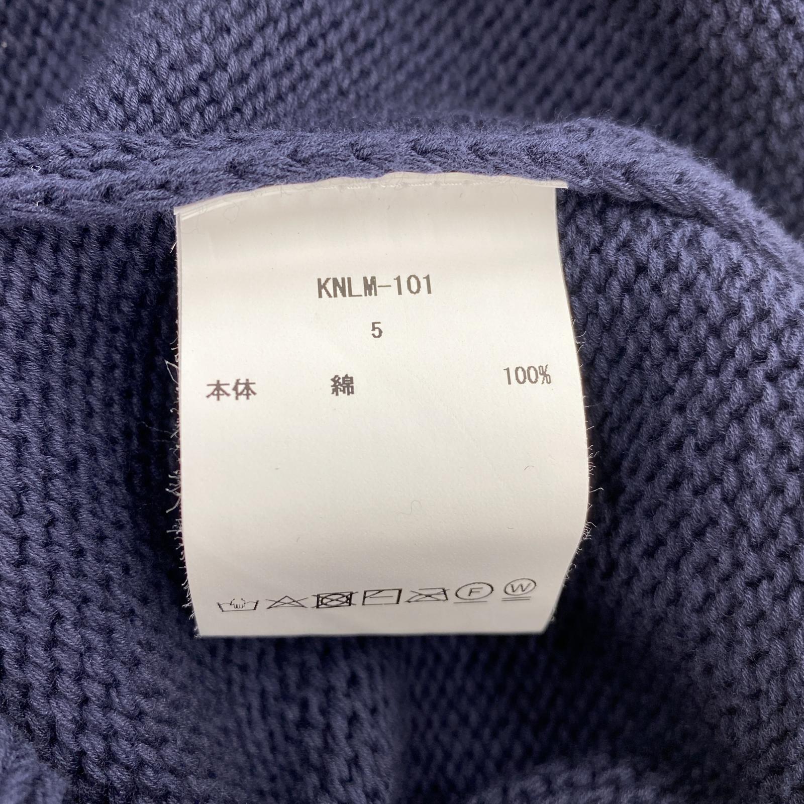 その他トップス CIOTA L/S CRICKET SWEATER チルデンニット NVY (5)