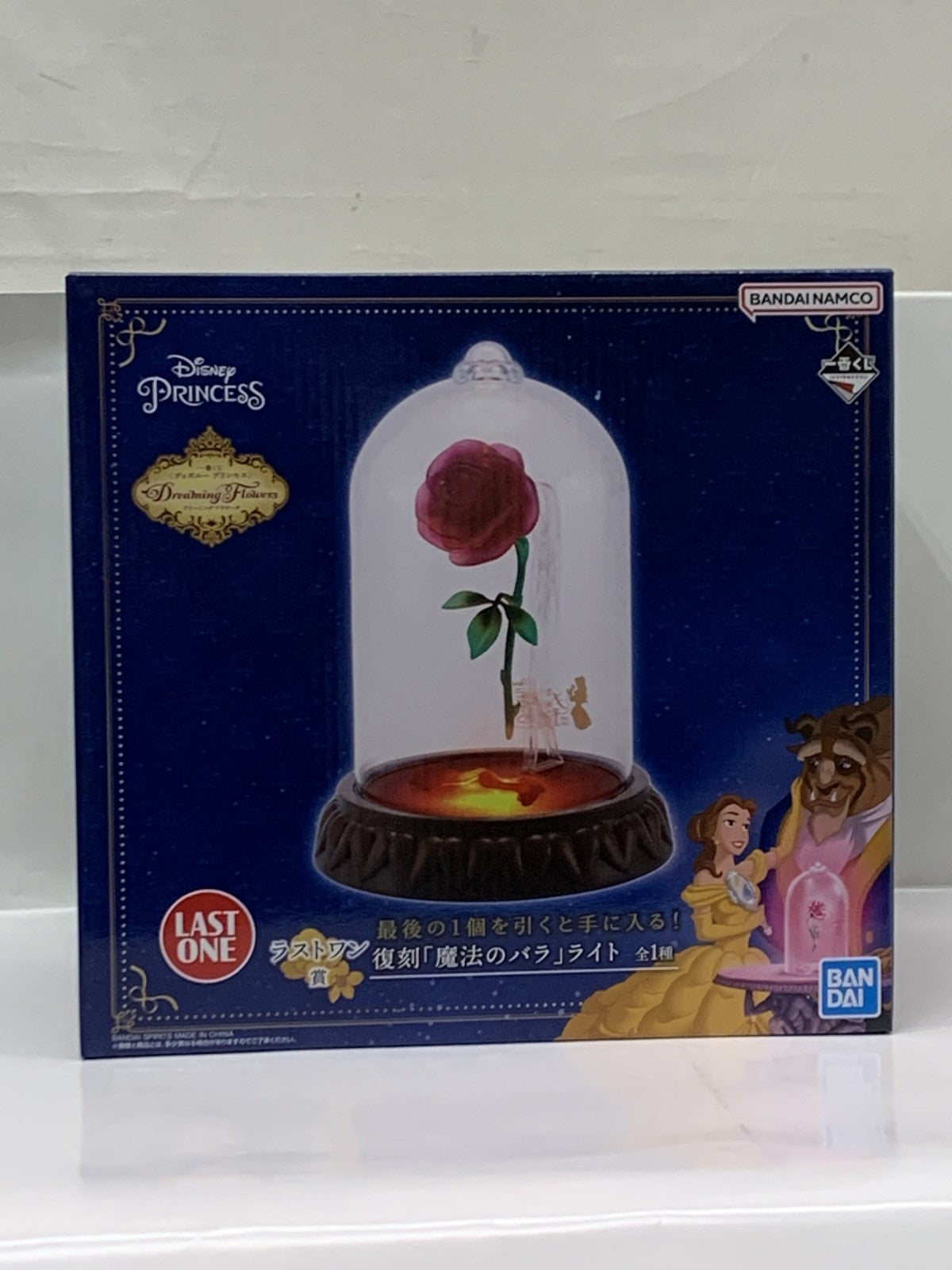 ディズニー 一番くじ ラストワン賞 復刻 魔法のバラ ライト フィギュア/グッズ