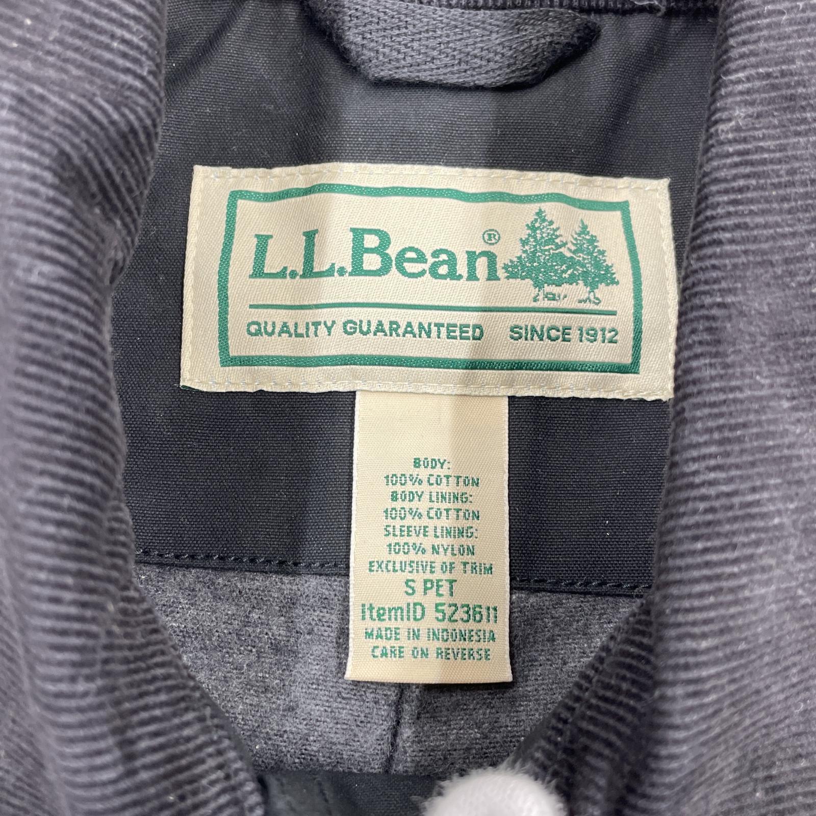 その他アウター L.L.Bean コットンラインドフィールドコート 黒 ブラック