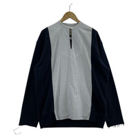 その他トップス Casely-Hayford 切替スウェット S S ネイビー
