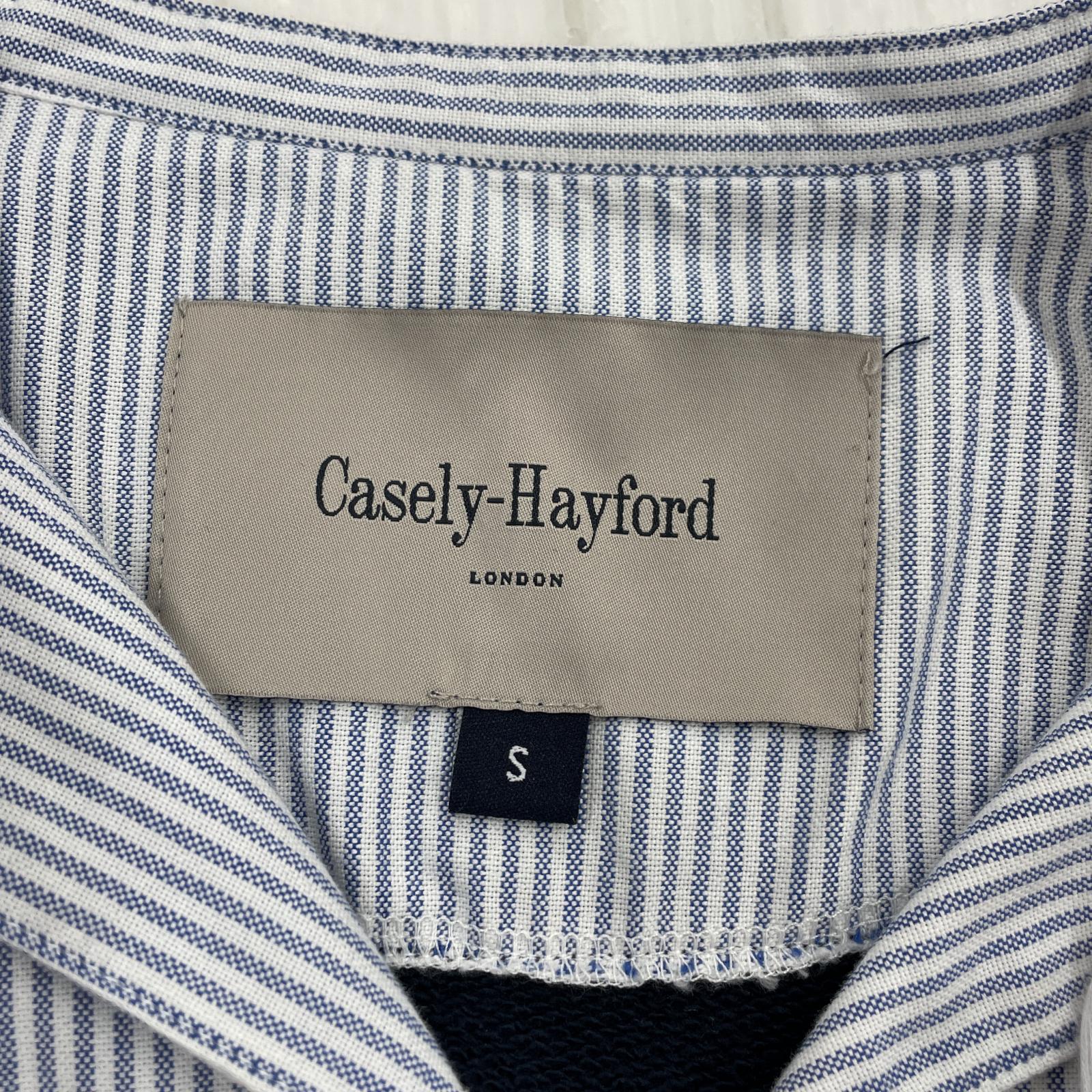 その他トップス Casely-Hayford 切替スウェット S S ネイビー