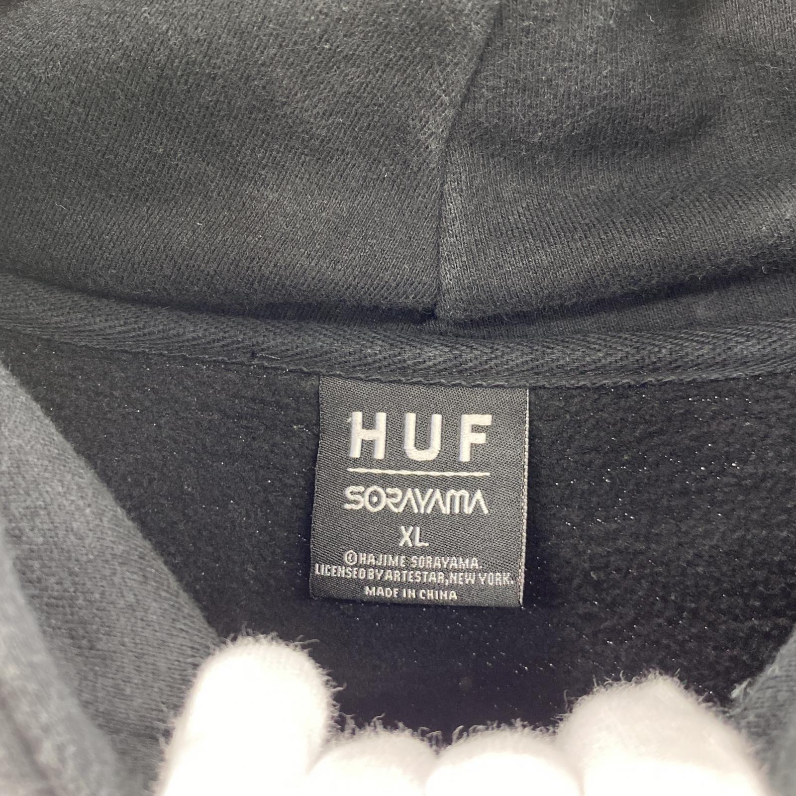 その他トップス HUF×SORAYAMA POパーカー XL ブラック