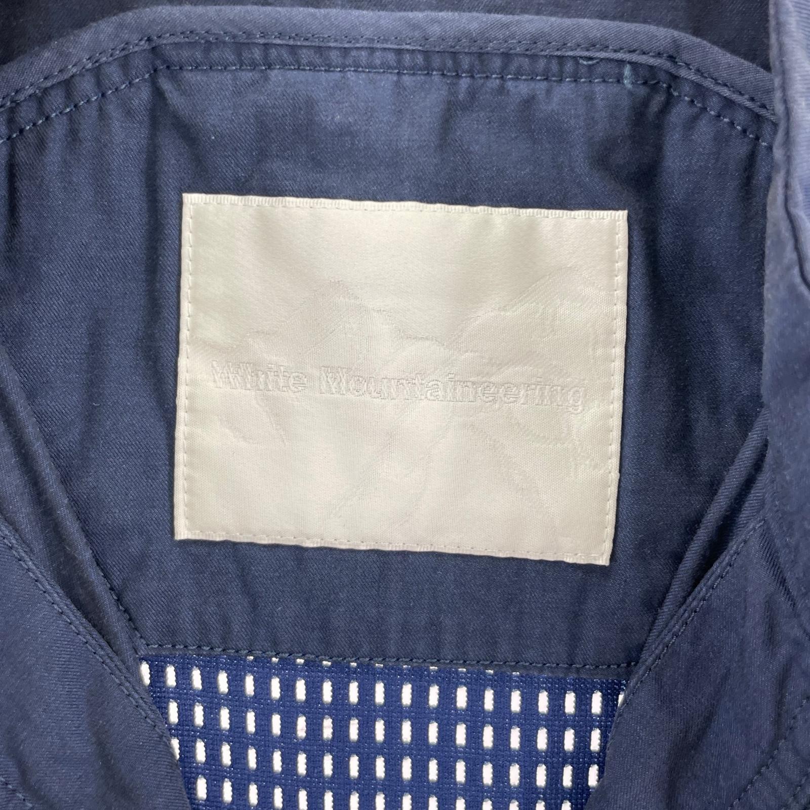 その他アウター WHITE MOUNTAINEERING ハンティングベスト 紺 0