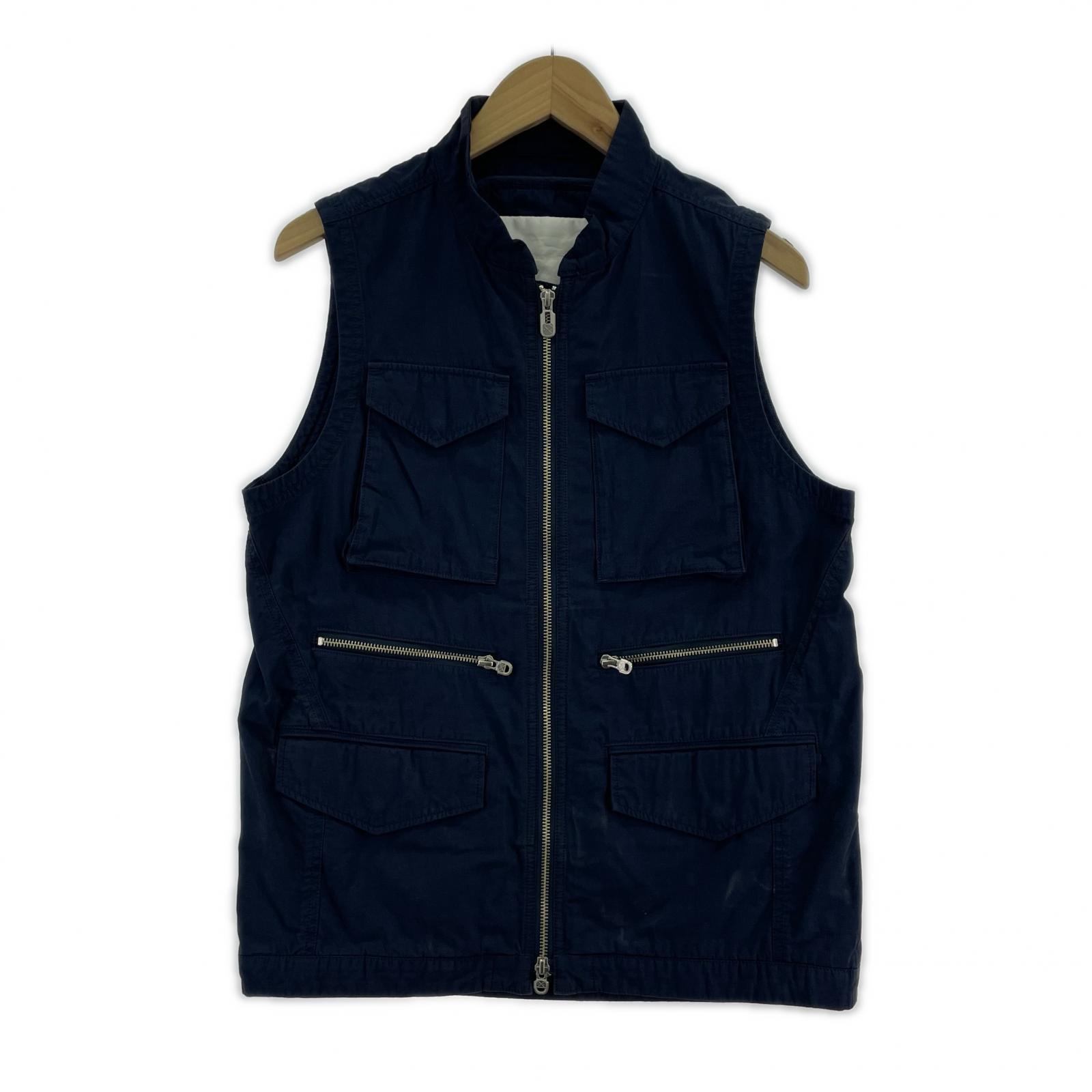 その他アウター WHITE MOUNTAINEERING ハンティングベスト 紺 0
