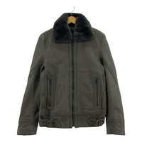 その他アウター junhashimoto×nano universe レザーフライトジャケット BWN M ブラウン