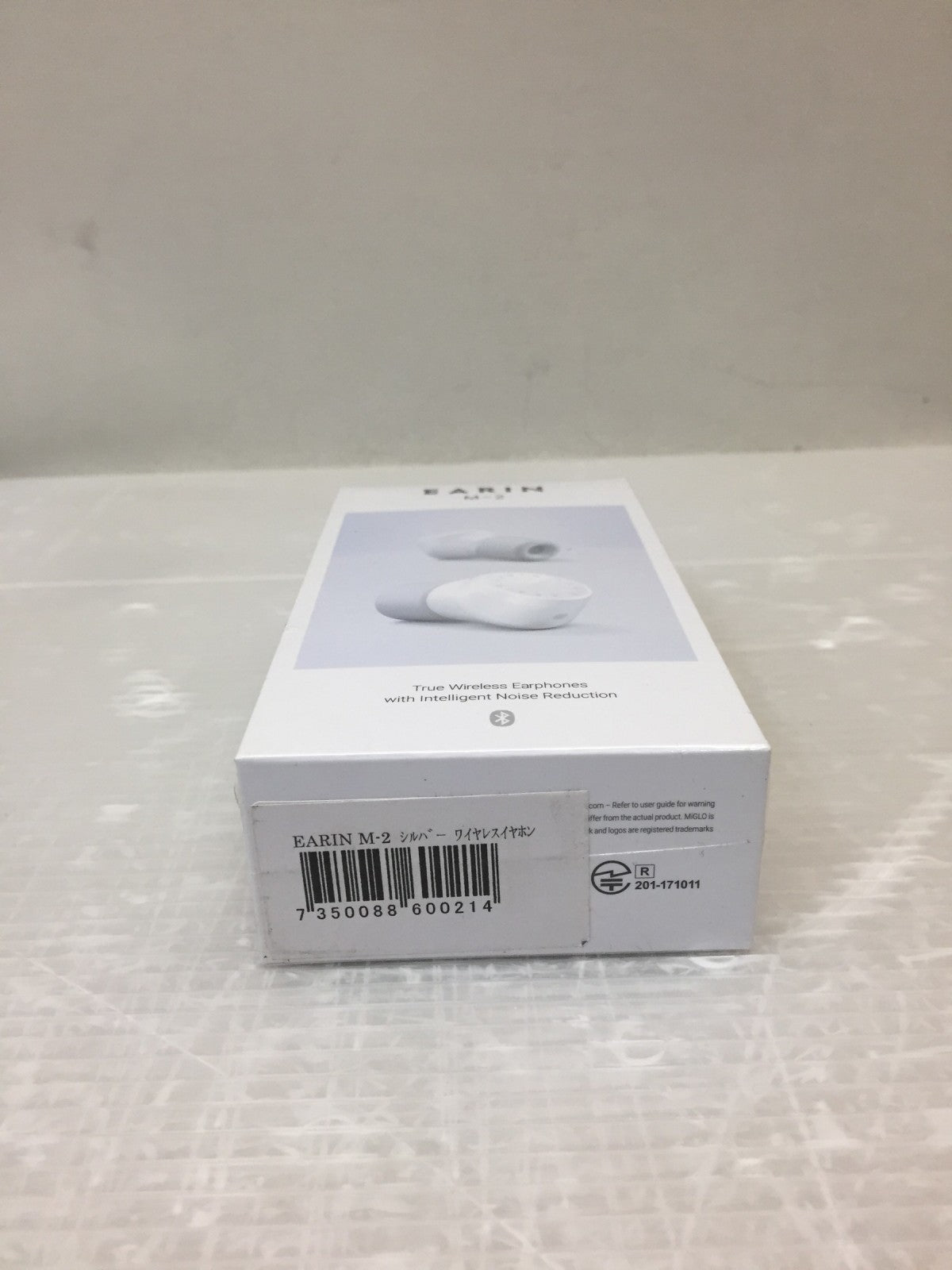 EARIN M-2 M-2 Bluetooth イヤホン ホワイト(シルバー) - オーディオ機器