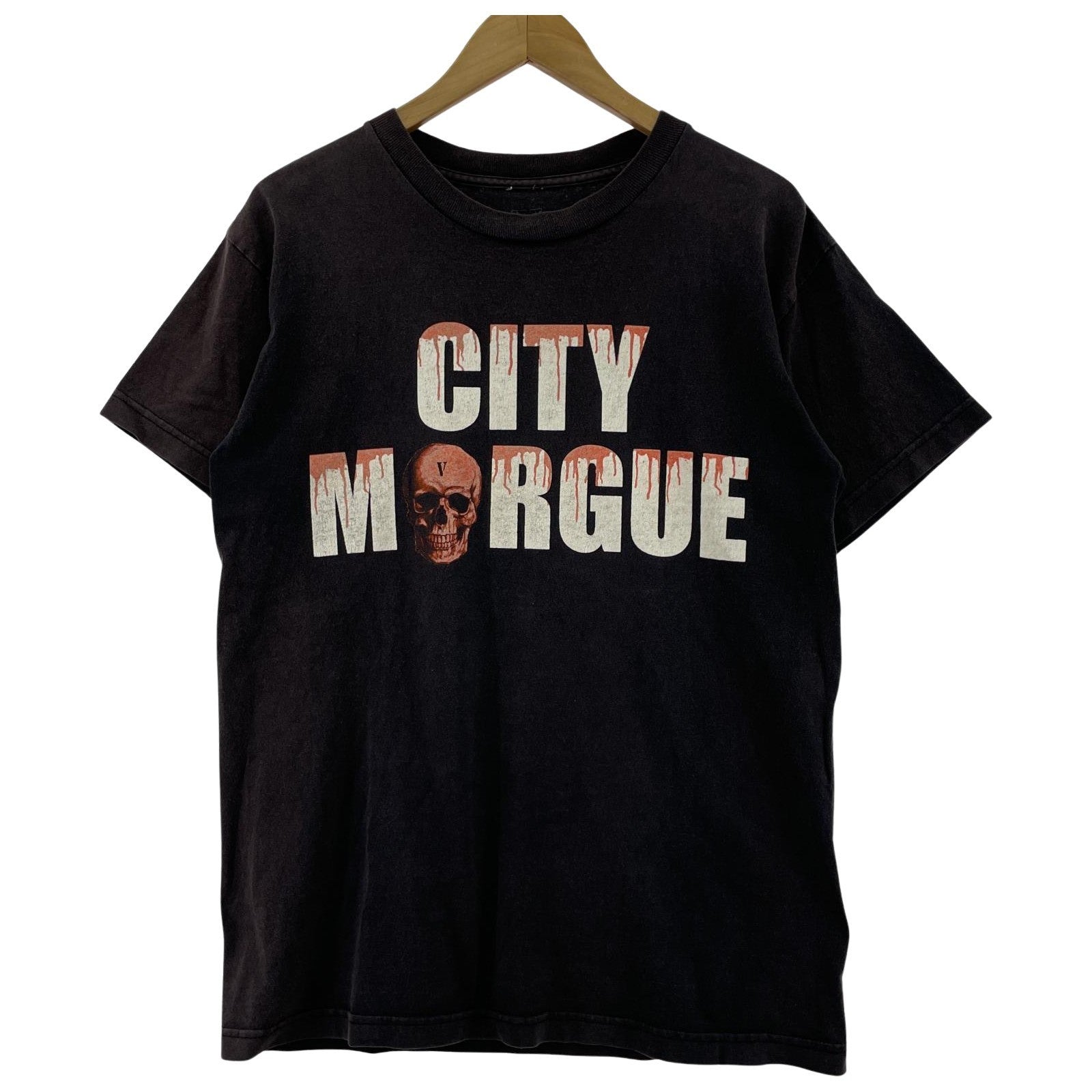 その他トップス VLONE×CITY MORGUE DOGS S/S TEE M M ブラック