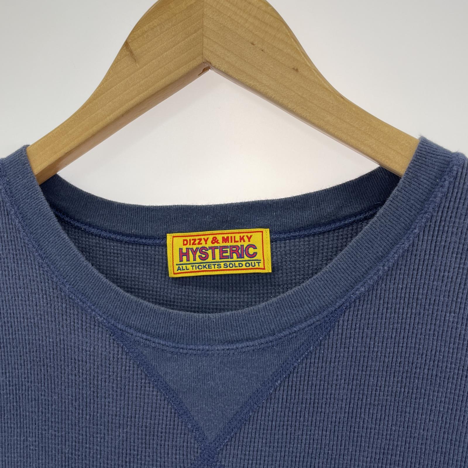 ワンピース HYSTERIC GLAMOUR EVERYDAY VACATION S/S カットソー ネイビー(F) ネイビー