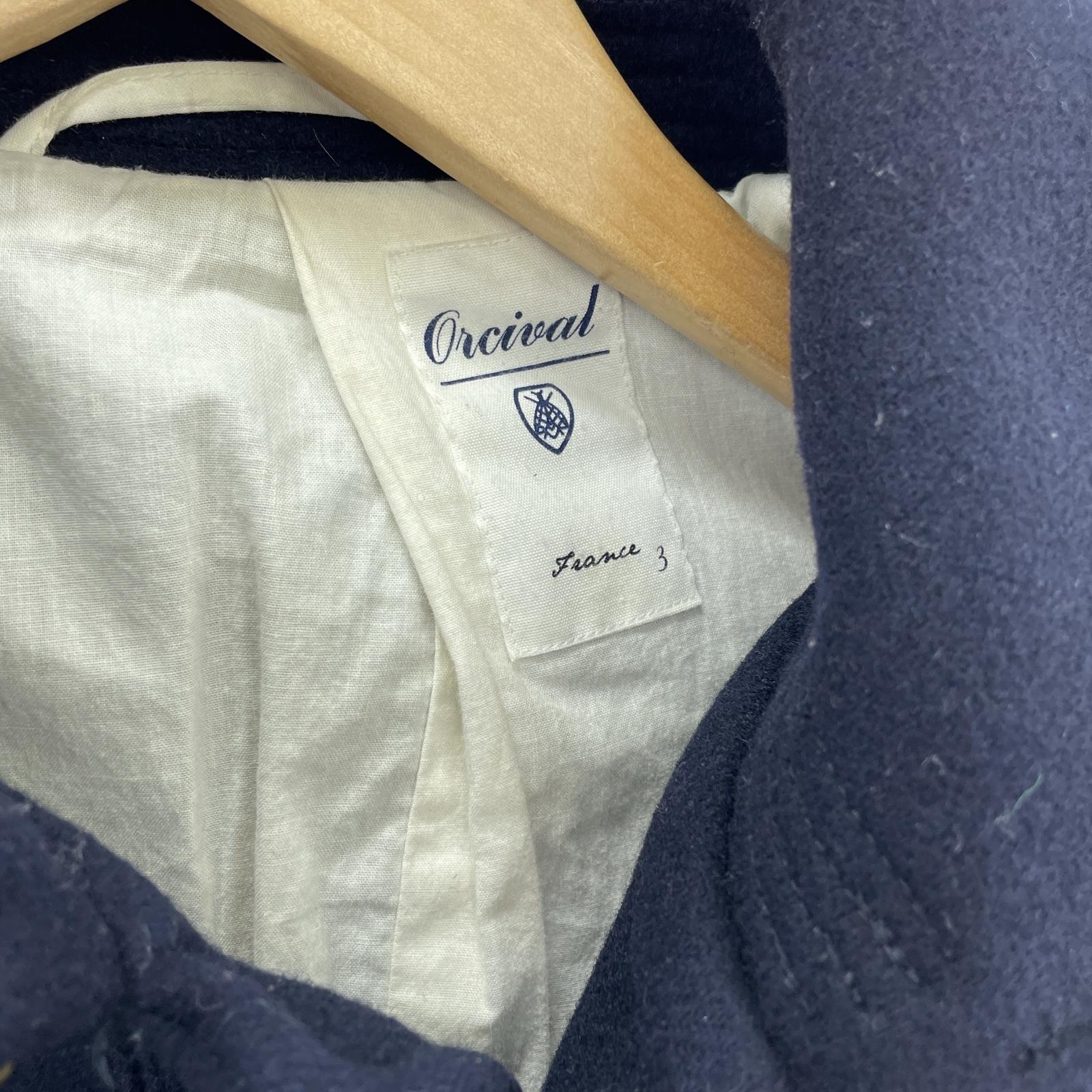 その他アウター ORCIVAL ウールコート(3) 3 ネイビー