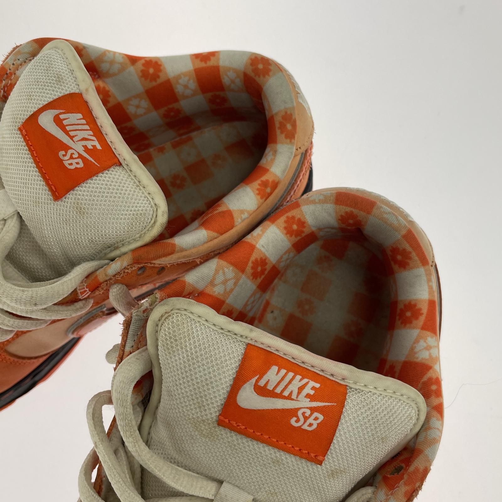 スニーカー NIKE SB×CONCEPTS SB DUNK LOW OG QS オレンジ (26.5) 26.5cm (US8 1/2 UK8 EU43) オレンジ