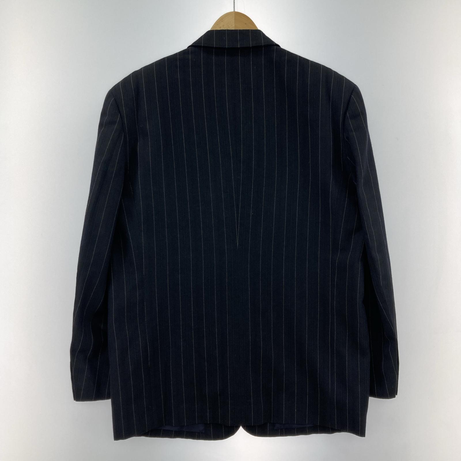 その他アウター 80s COMME des GARCONS HOMME PLUS 88AW ストライプテーラードジャケット M M ネイビー