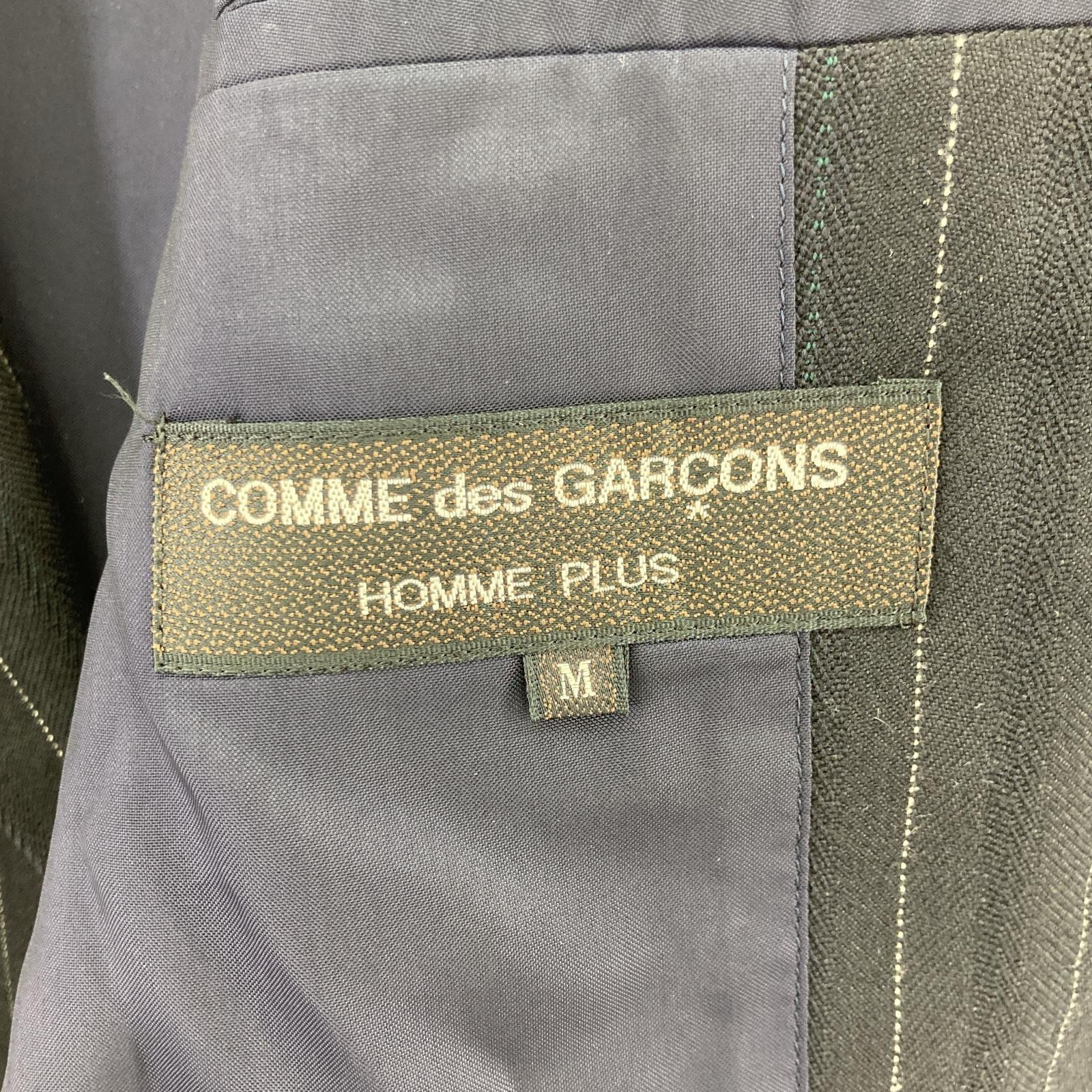 その他アウター 80s COMME des GARCONS HOMME PLUS 88AW ストライプテーラードジャケット M M ネイビー