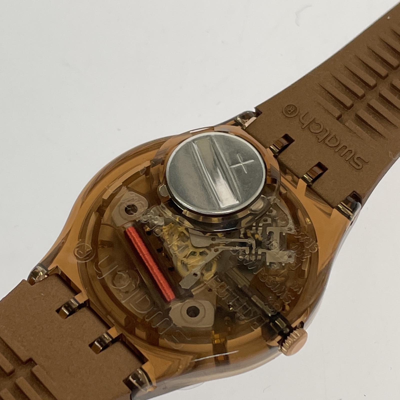 腕時計 Swatch×VICK BRONZE BY VERDY 腕時計 ブラウン