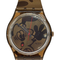 腕時計 Swatch×VICK BRONZE BY VERDY 腕時計 ブラウン