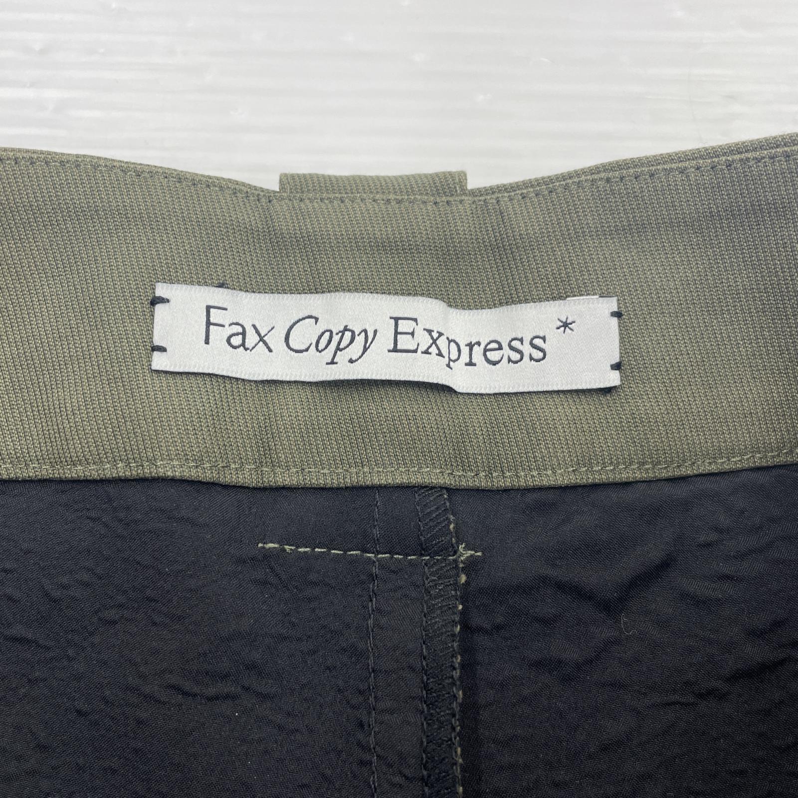その他ボトムス Fax Copy Express バックバックル カーゴショーツ L カーキ L カーキ