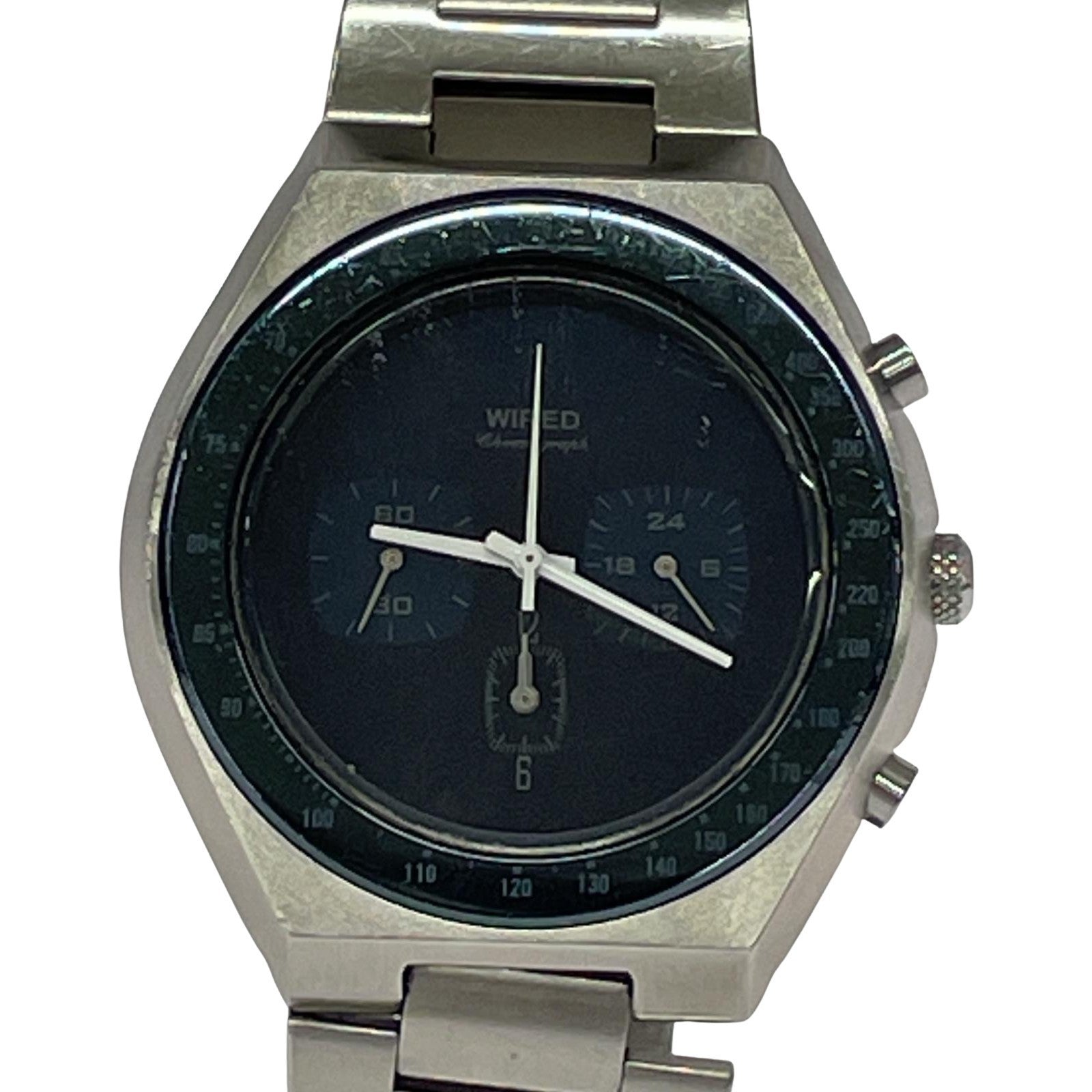 腕時計 SEIKO WIRED クロノグラフ 腕時計