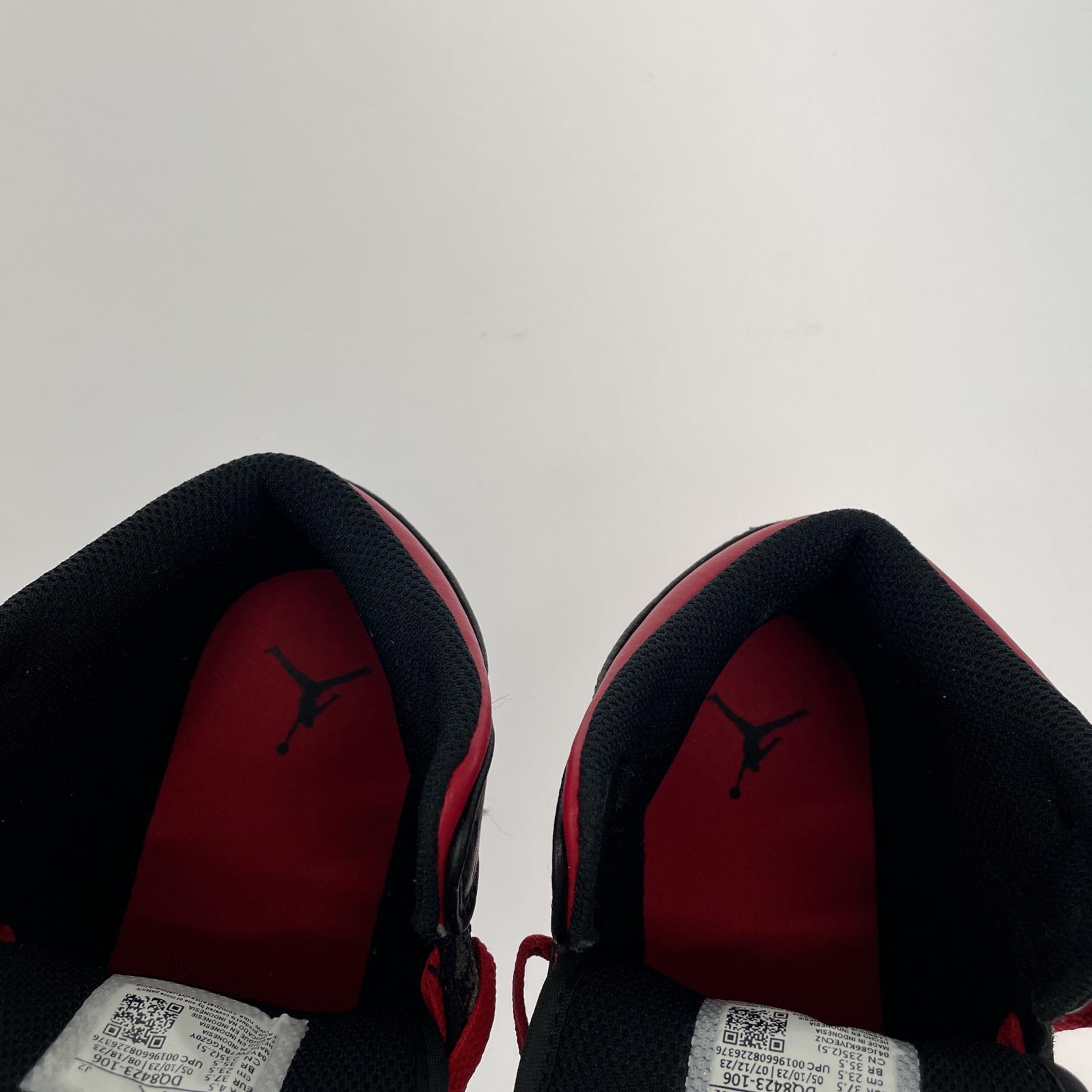 その他靴 NIKE GS Air Jordan 1 Mid Gym Red 23.5cm (US5 1/2 UK5 EU37)