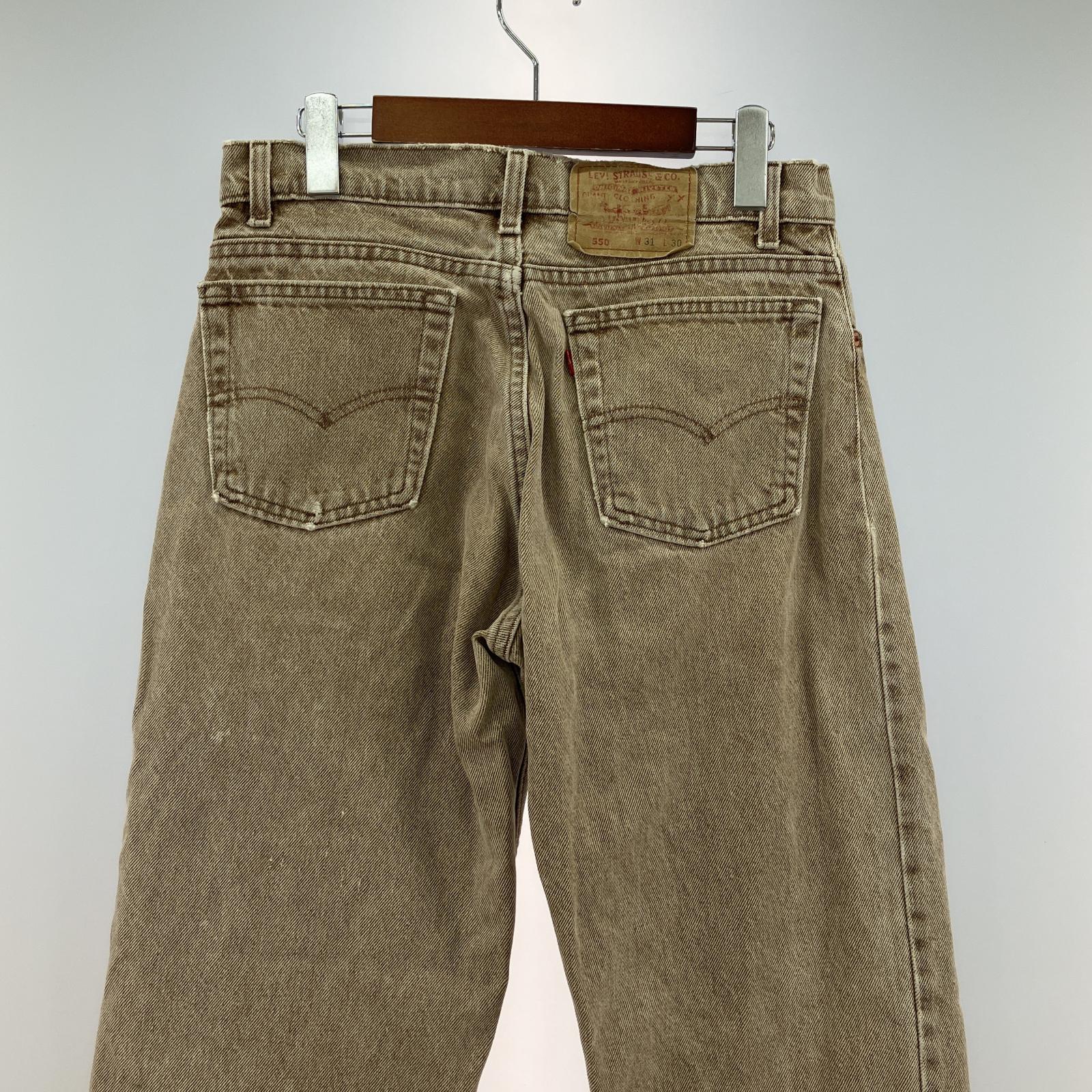 その他ボトムス Levi's 90s 550 デニムパンツ USA製(W ブラウン