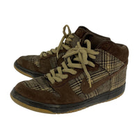 スニーカー NIKE SB Dunk High Pro Tweed 305050-223 (27) 27cm (US9 UK8 1/2 EU44) ブラウン