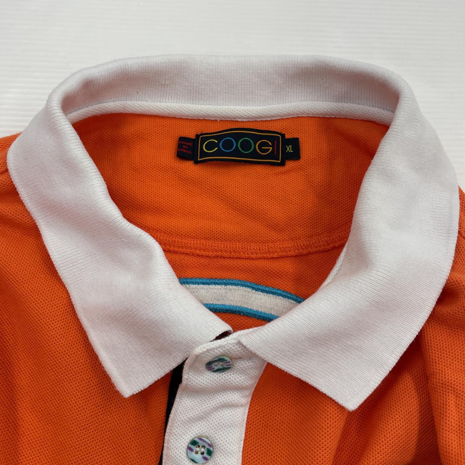 その他トップス COOGI S/Sポロシャツ オレンジ オレンジ