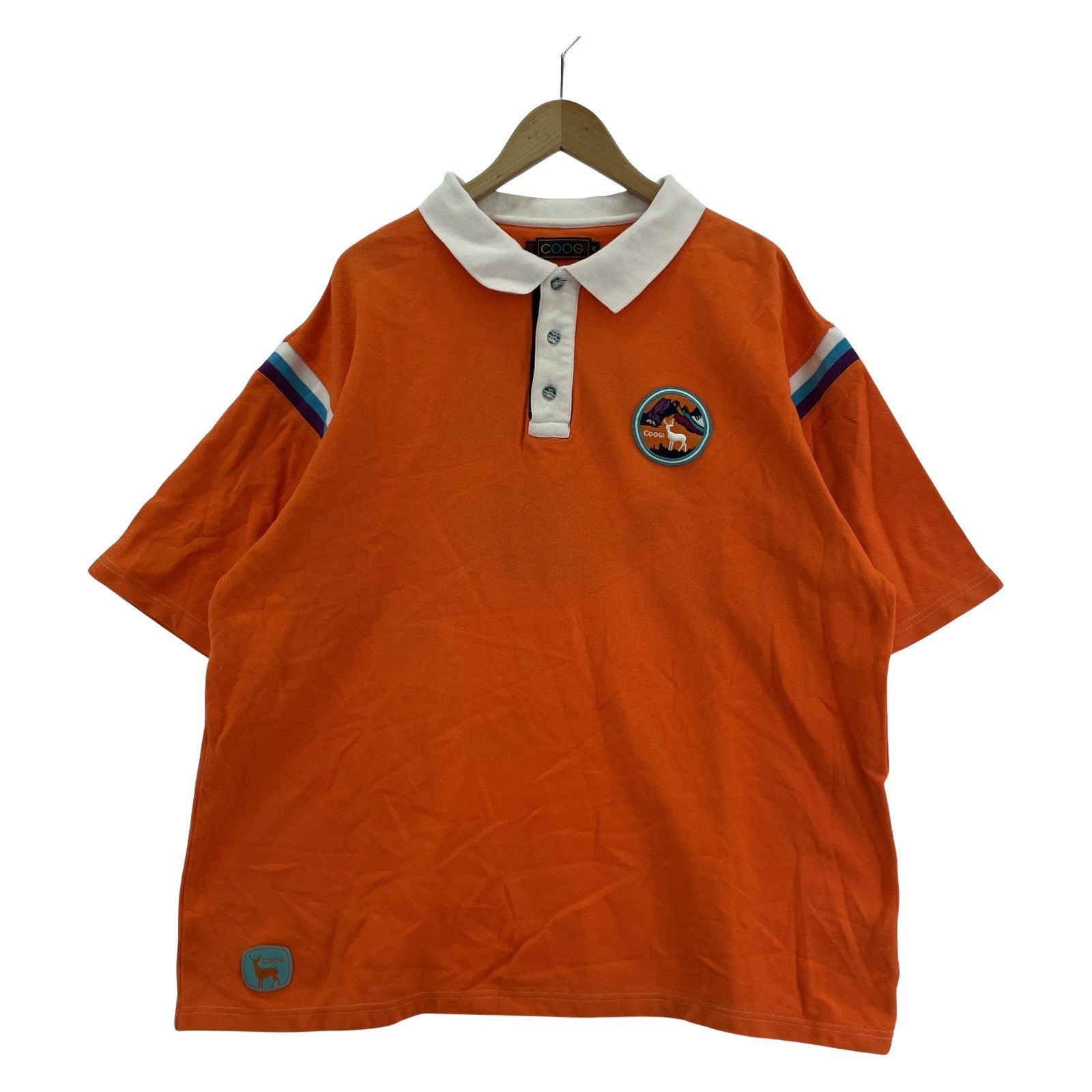 その他トップス COOGI S/Sポロシャツ オレンジ オレンジ