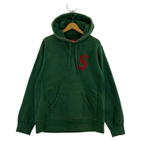 その他トップス Supreme logo hooded GREEN RED M M グリーン