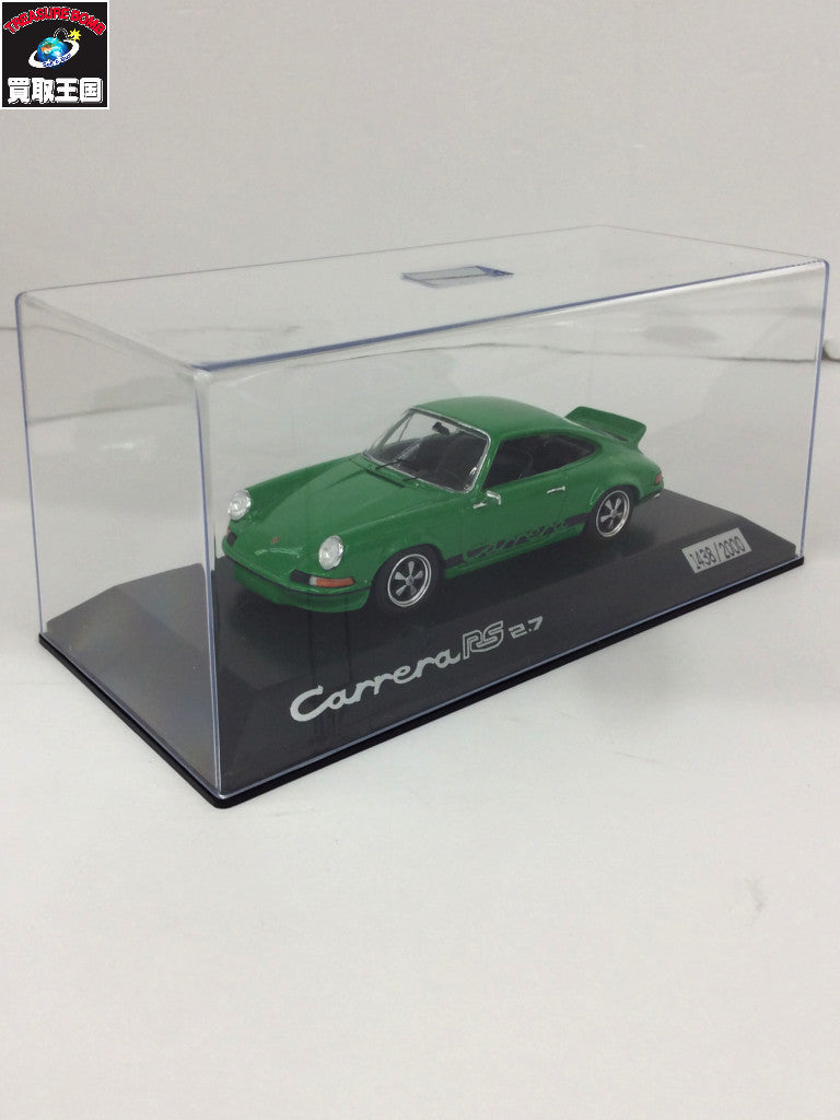 spark 1/43 ポルシェ 911 カレラ RS 2.7 グリーン スケールカー