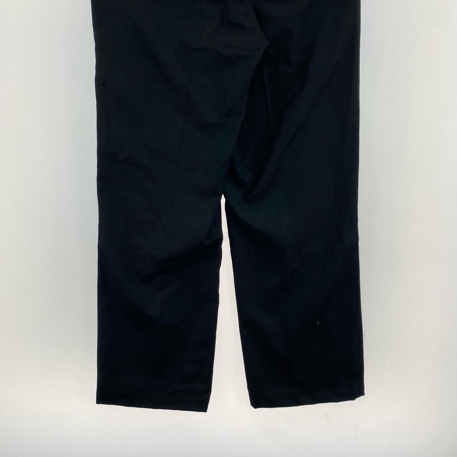 パンツ 24AW CA/W Flannel Pin Tuck Trousers L L ブラック