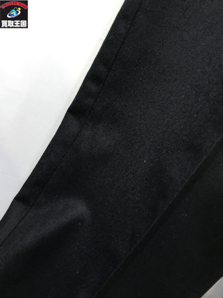 パンツ 24AW CA/W Flannel Pin Tuck Trousers L L ブラック