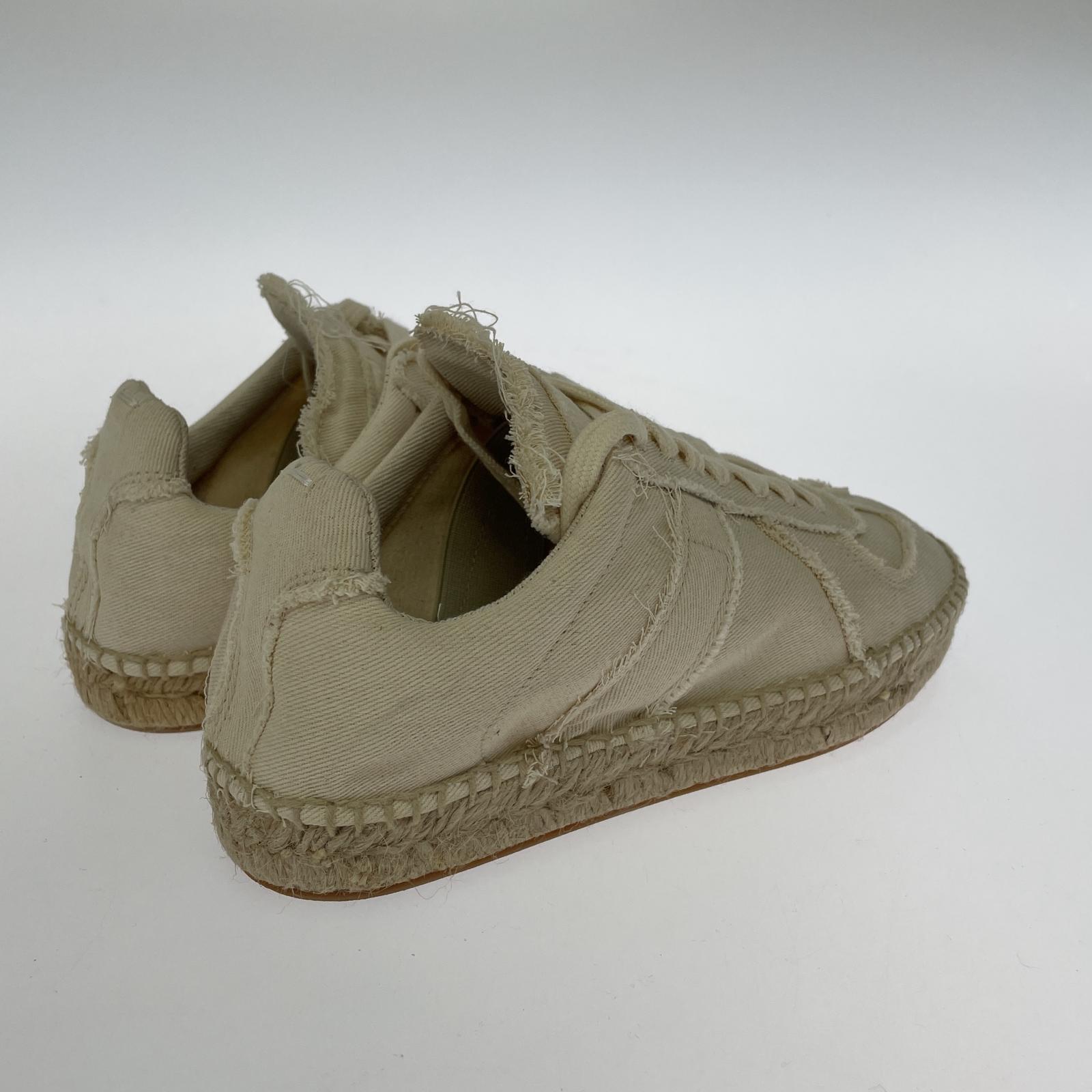 その他靴 MAISON MARGIELA GERMAN TRAINER 36 ホワイト
