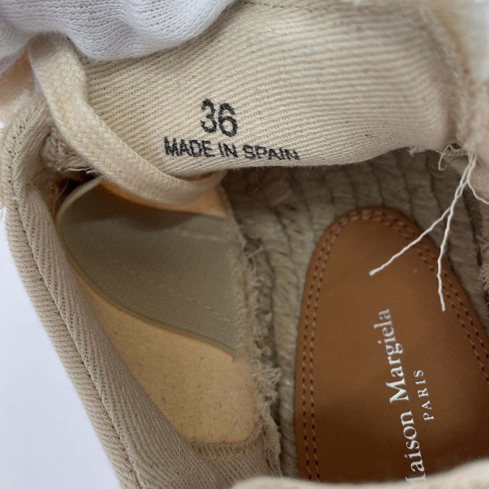 その他靴 MAISON MARGIELA GERMAN TRAINER 36 ホワイト