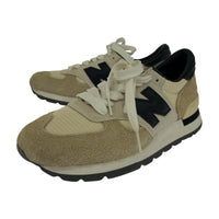 スニーカー NEW BALANCE USA製 990 26.5cm ベージュ