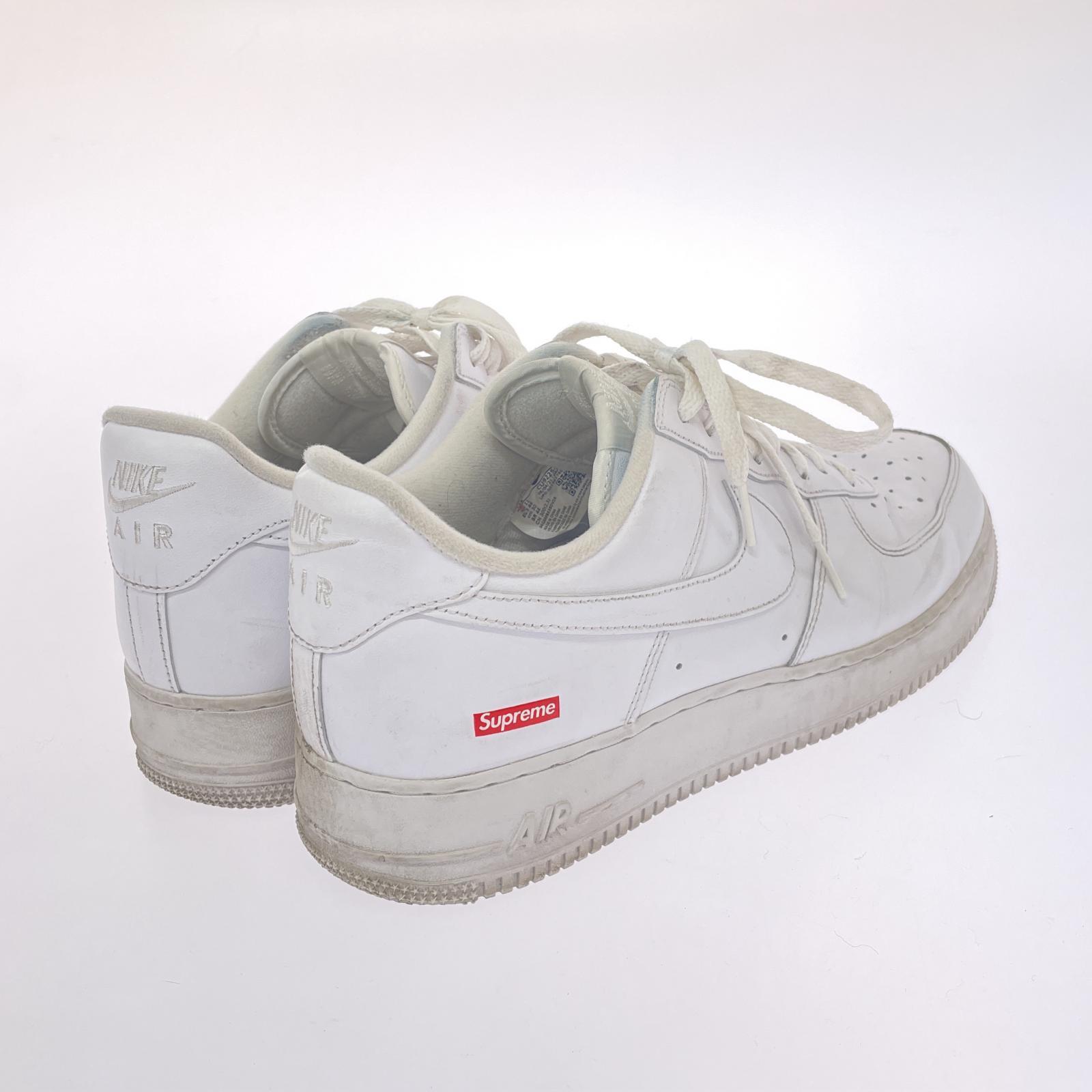 スニーカー NIKE×Supreme AIR FORCE 1 LOW SP WHT (30.0) 30cm (US12 UK11 1/2 EU50) ホワイト