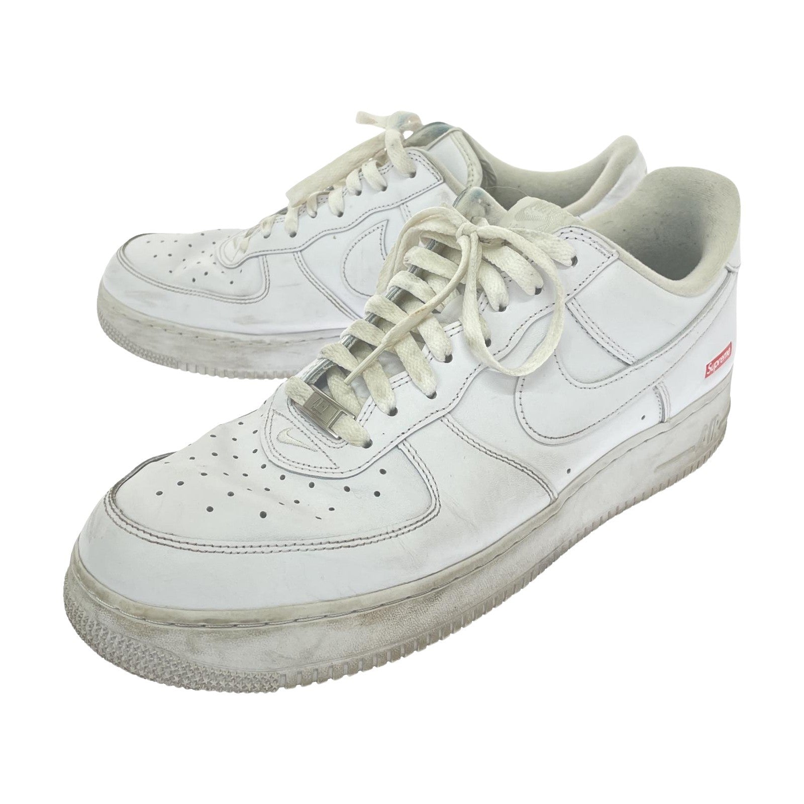 スニーカー NIKE×Supreme AIR FORCE 1 LOW SP WHT (30.0) 30cm (US12 UK11 1/2 EU50) ホワイト