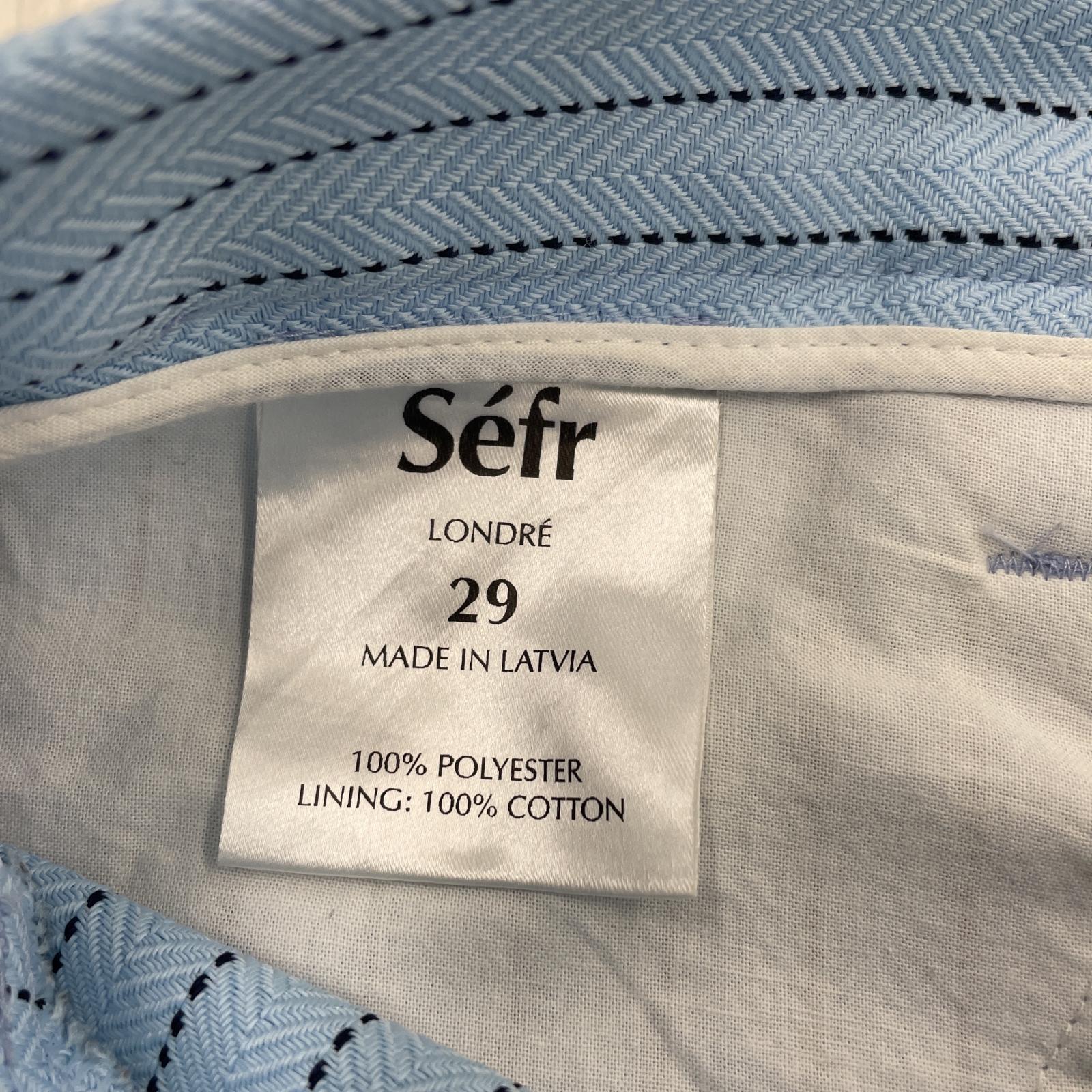 その他ボトムス Sefr LONDRE ストライプスラックス サックス