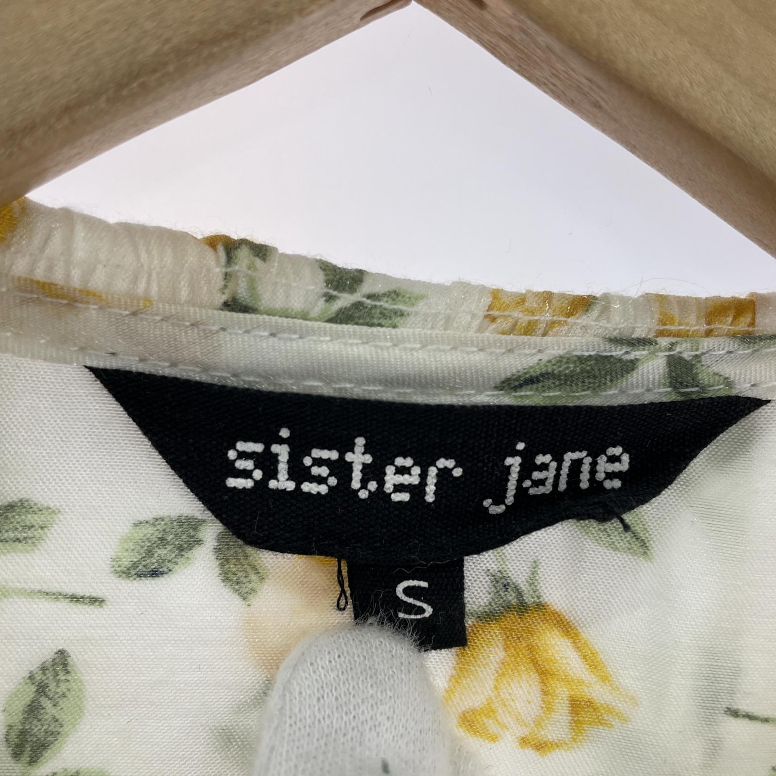 その他トップス Sister Jane Game Floral Ruffle Blouse/アイボリー S