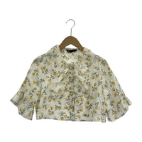 その他トップス Sister Jane Game Floral Ruffle Blouse/アイボリー S