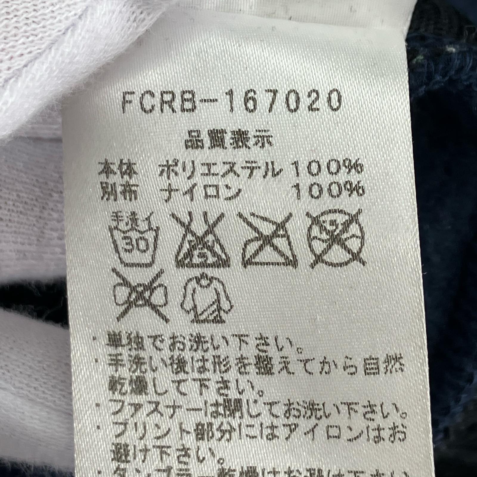 その他アウター F.C.R.B. RELAX FIT ZIP UP HOODIE (S) 紺 S