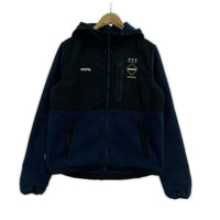 その他アウター F.C.R.B. RELAX FIT ZIP UP HOODIE (S) 紺 S