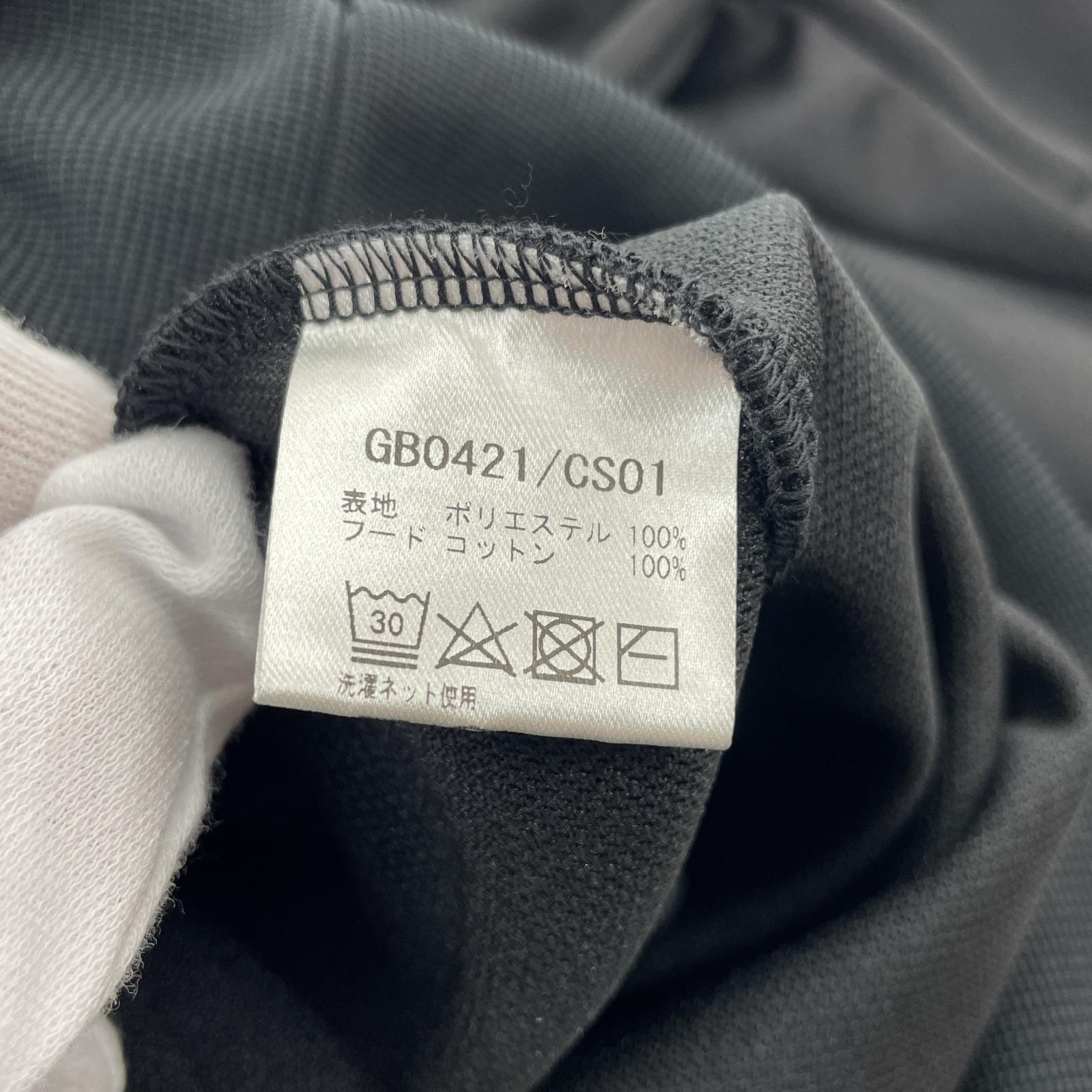その他トップス glamb Jersey Layered Hoodie/BLK S ブラック
