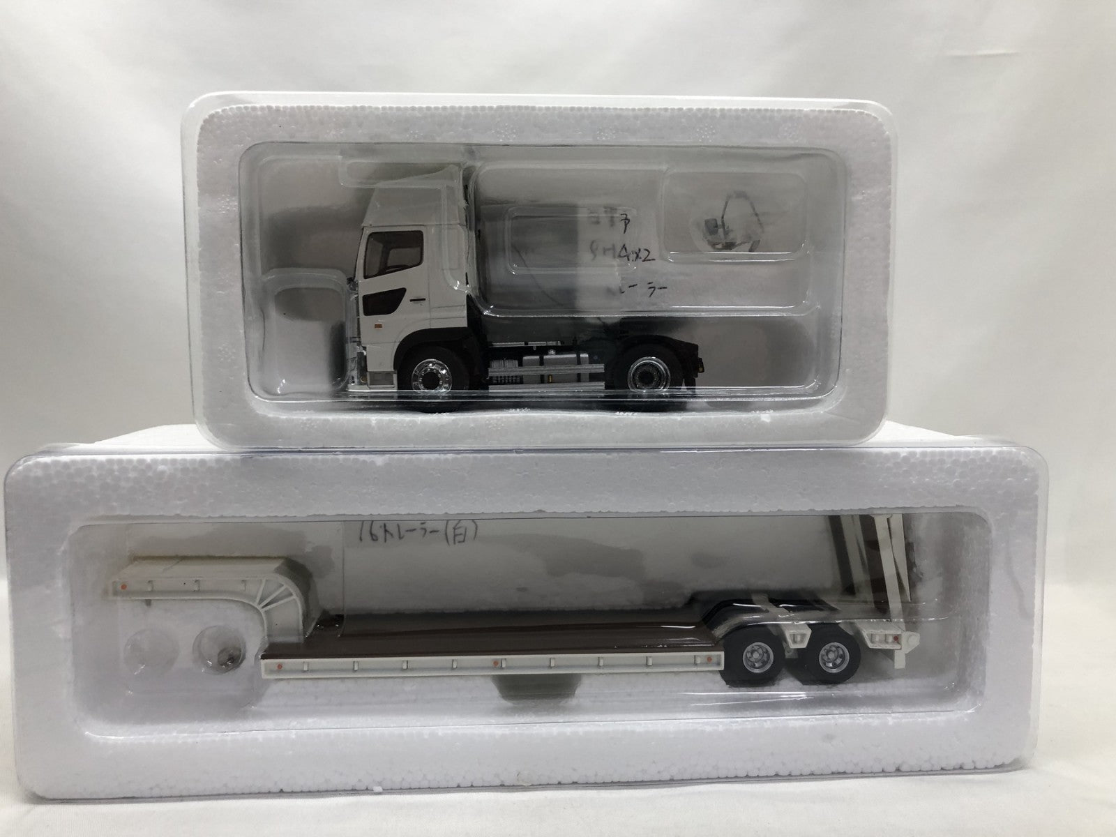 KENKRAFT 1/50 日野プロフィアSH+16輪重量物運搬用トレーラー ミニカーその他