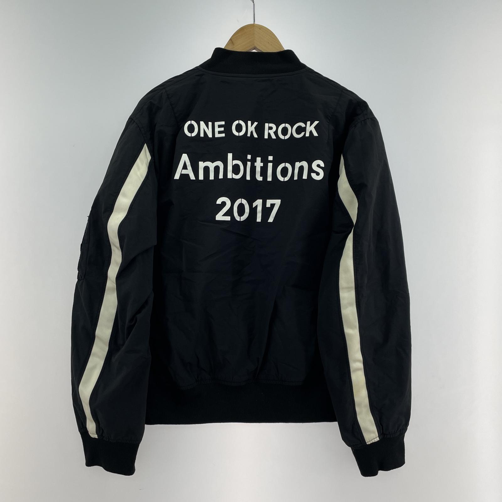 その他アウター ONE OK ROCK 2017 Ambitions/MA-1 M ブラック