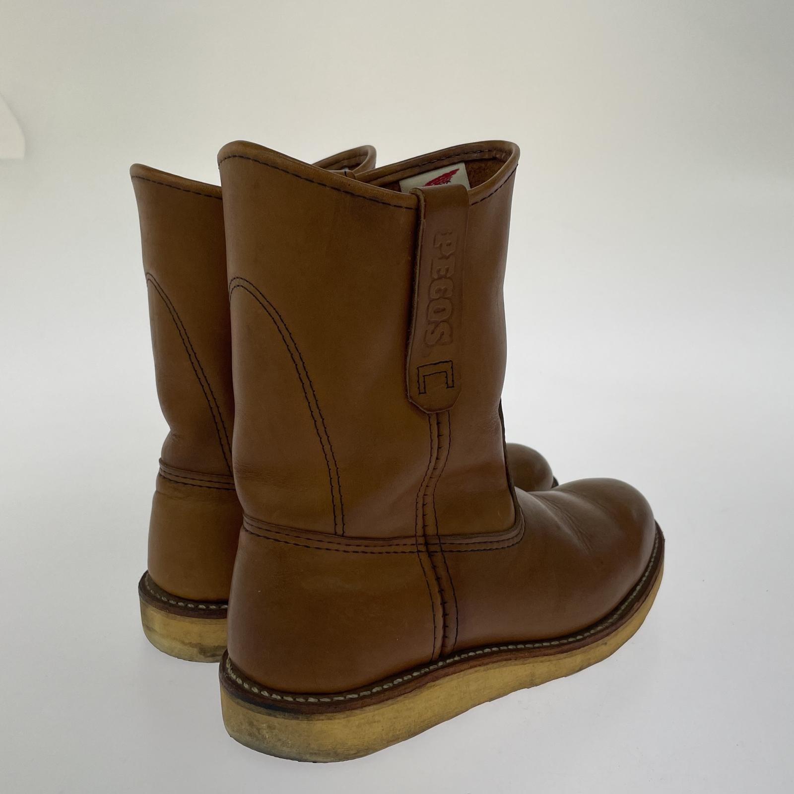 ブーツ RED WING ペコスブーツ (5) 米国製 ブラウン