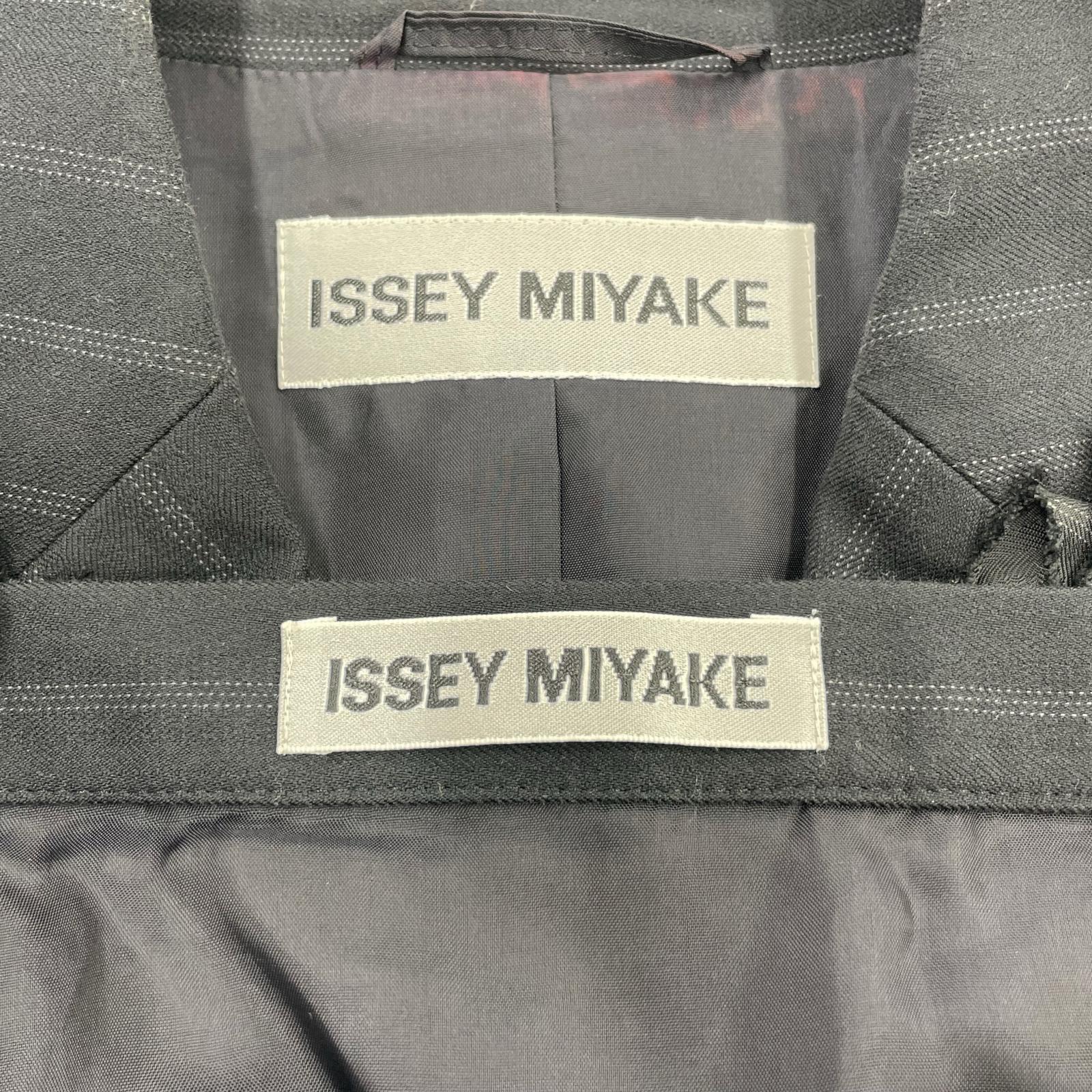 その他アウター 00s Archive ISSEY MIYAKE 2005AW フリル セットアップ 黒 2 IM53FD506 2 ブラック
