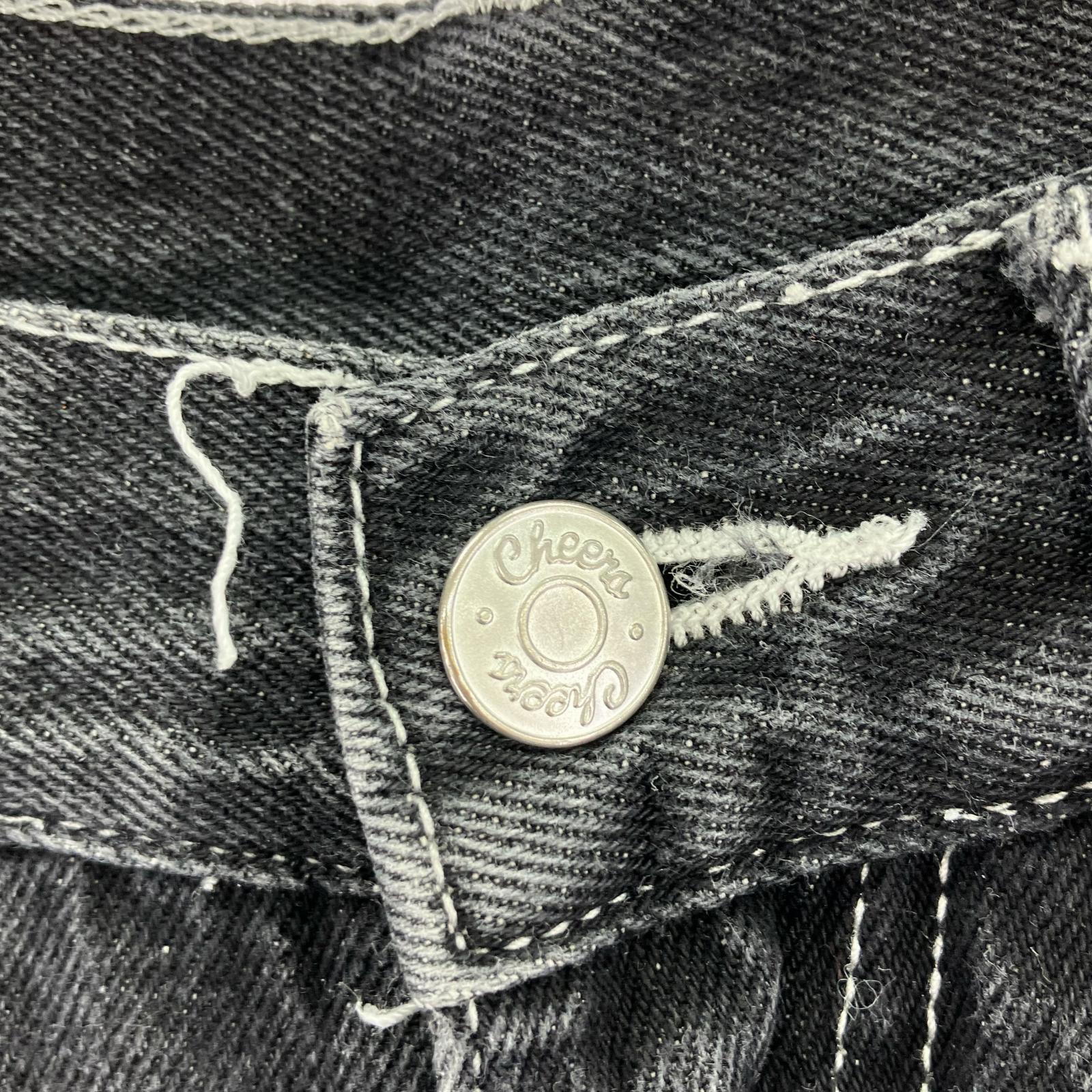 その他ボトムス Cheers DENIM 5 TEPS ブラックデニムパンツ ブラック