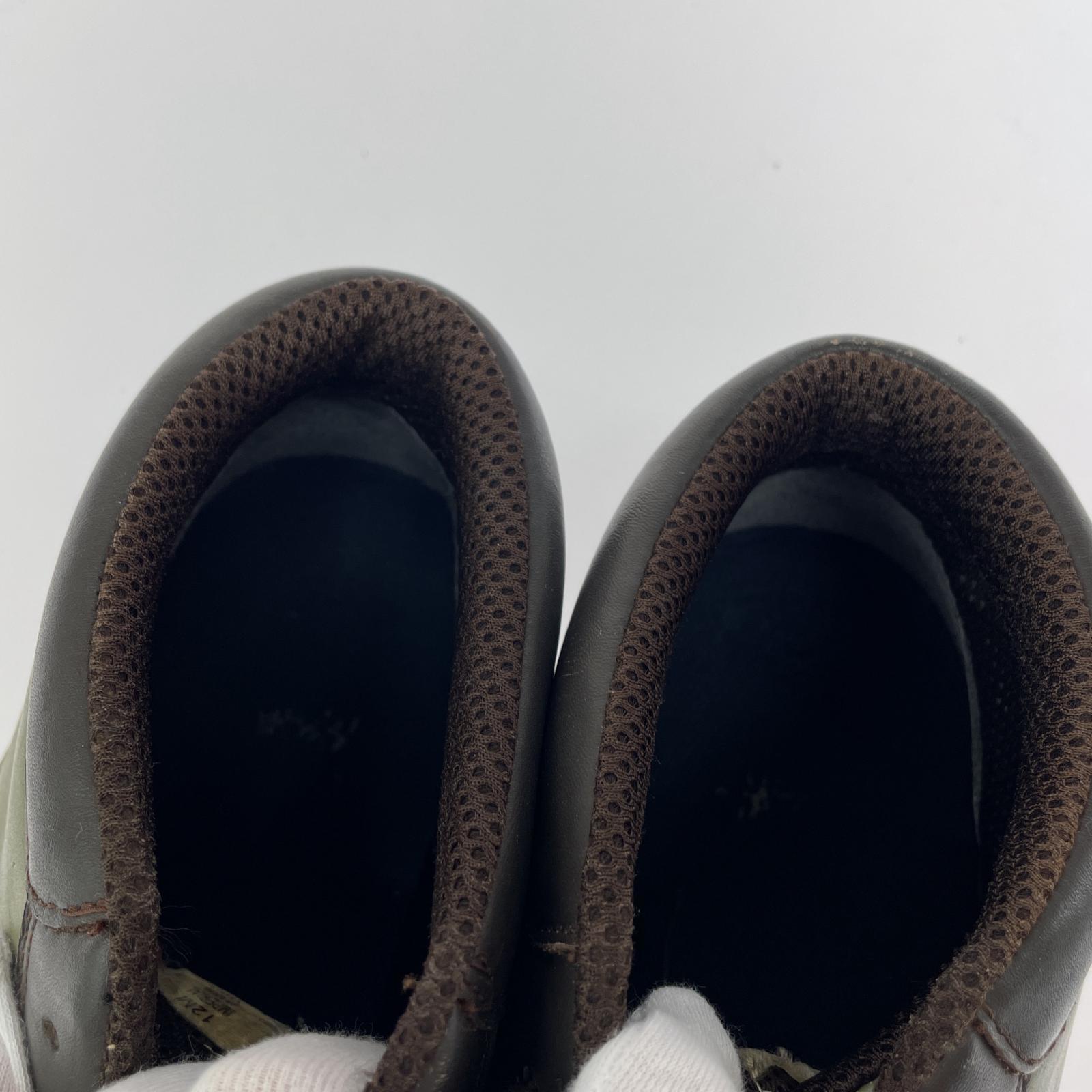 スニーカー STUSSY 90s 紺タグ IMPERIAL レザースニーカー グリーン