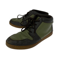 スニーカー STUSSY 90s 紺タグ IMPERIAL レザースニーカー グリーン