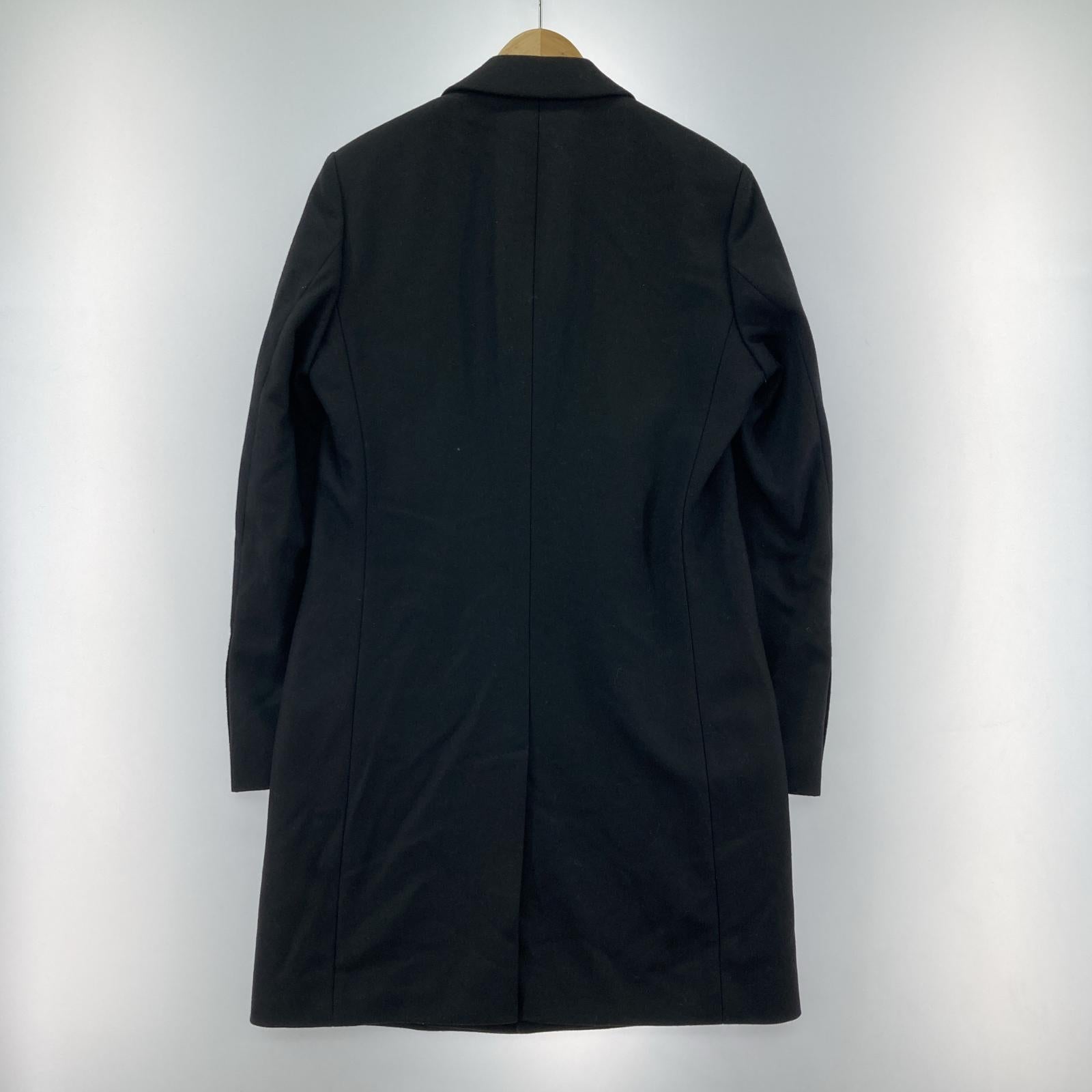 その他アウター HUGO BOSS チェスターコート 44 ブラック ブラック