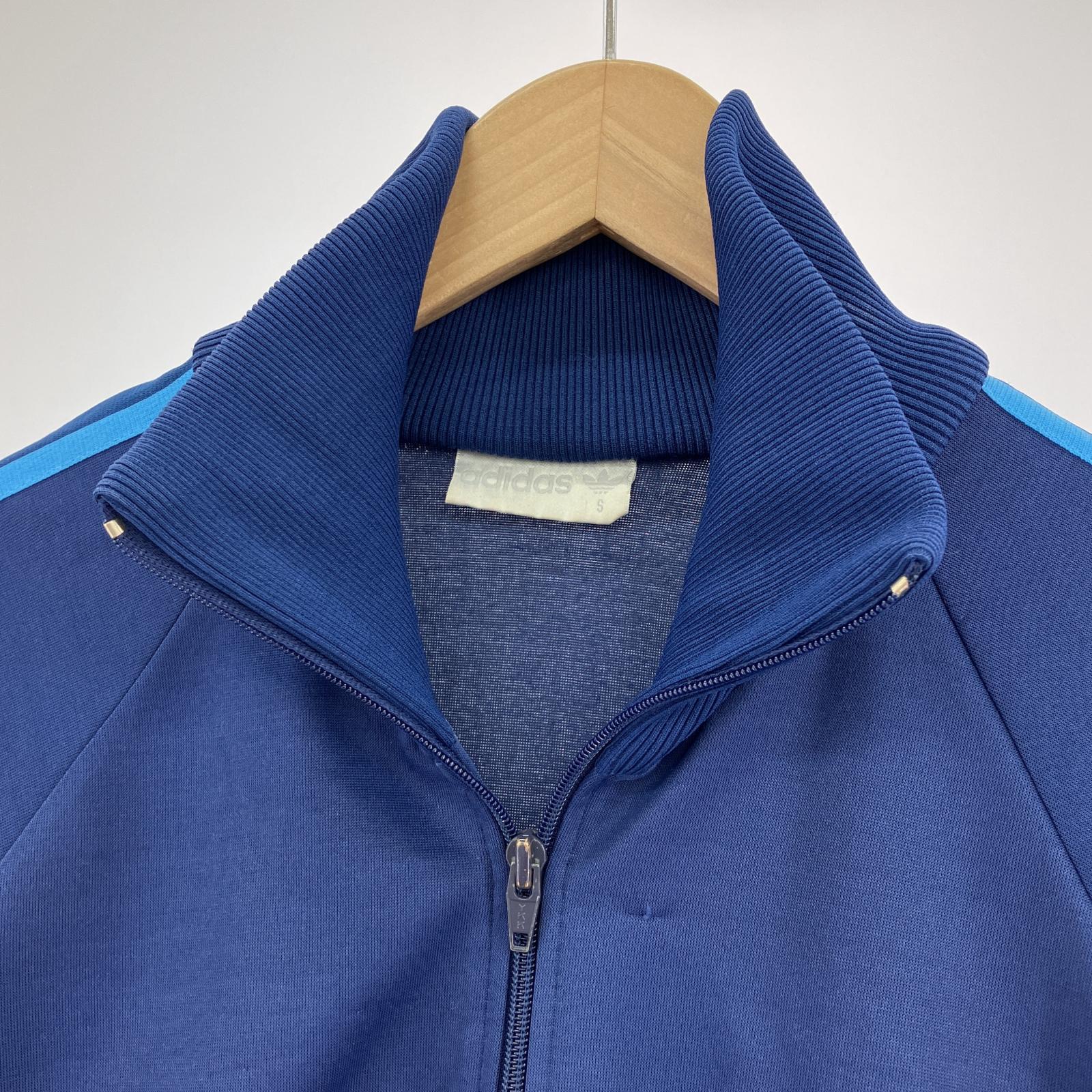 その他アウター adidas 80s 銀タグ トラックジャケット ブルー S S ブルー